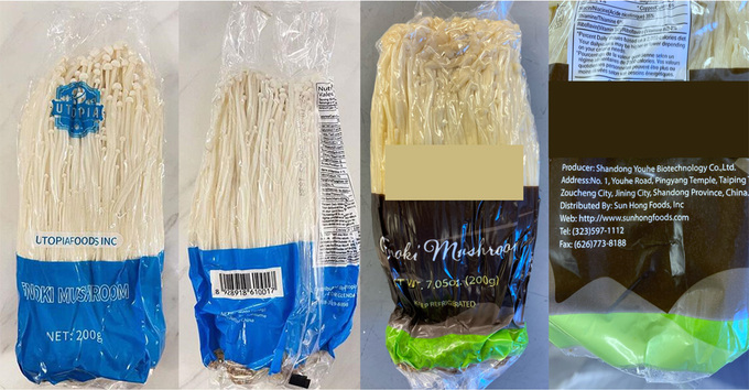 Nấm kim châm Enoki nhiễm khuẩn Listeria gây sinh non, thai chết lưu