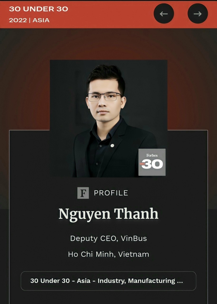 Profile ‘khủng’ của CEO 9X được ông Phạm Nhật Vượng ‘chọn mặt gửi vàng’ giao điều hành công ty vốn 3.000 tỷ đồng Profile ‘khủng’ của CEO 9X được ông Phạm Nhật Vượng ‘chọn mặt gửi vàng’ giao điều hành công ty vốn 3.000 tỷ đồng