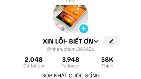 Kênh TikTok của những trái tim biết dừng lại