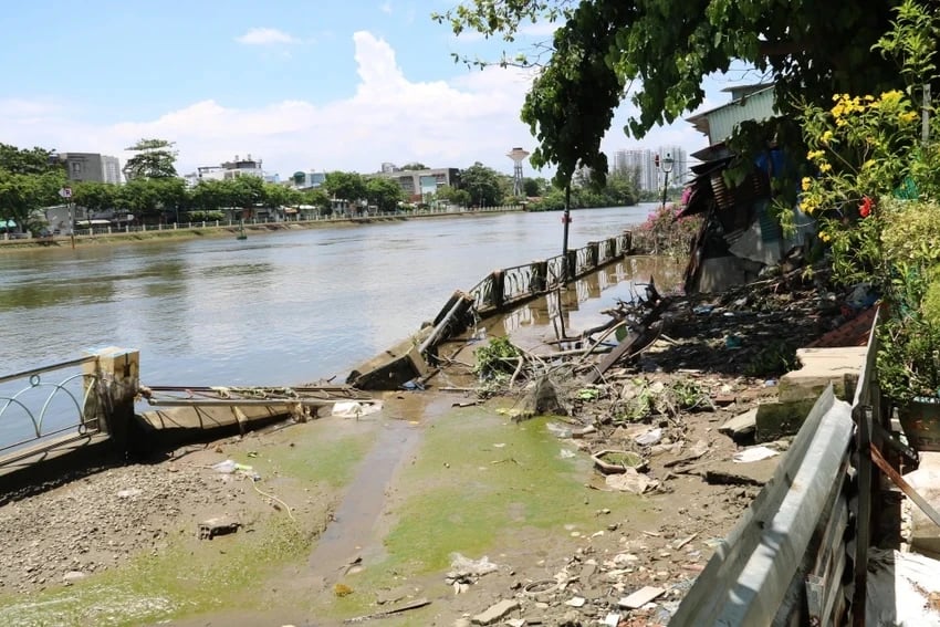 Đẩy nhanh tiến độ triển khai các dự án kè chống sạt lở