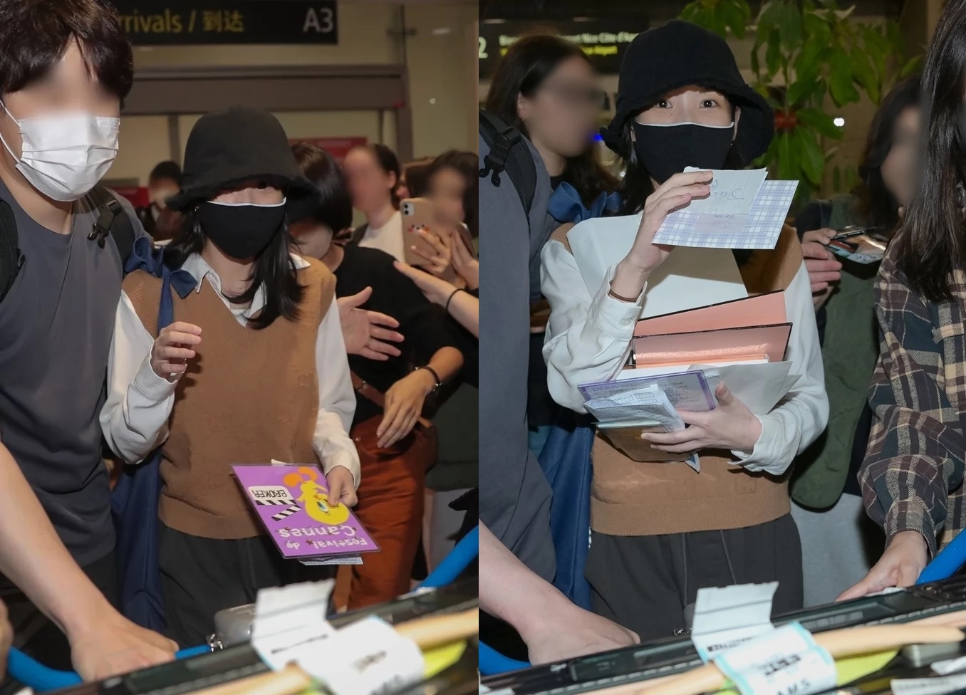 Sao Hàn hôm nay 26/5: Hàng nghìn fan vây kín sân bay chào đón IU sang Pháp dự Liên hoan phim Cannes