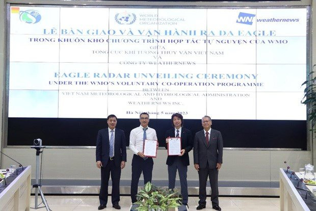 Nhật Bản hỗ trợ Việt Nam radar thời tiết tần số cao quan trắc mây gây mưa Nhật Bản hỗ trợ Việt Nam radar thời tiết tần số cao quan trắc mây gây mưa