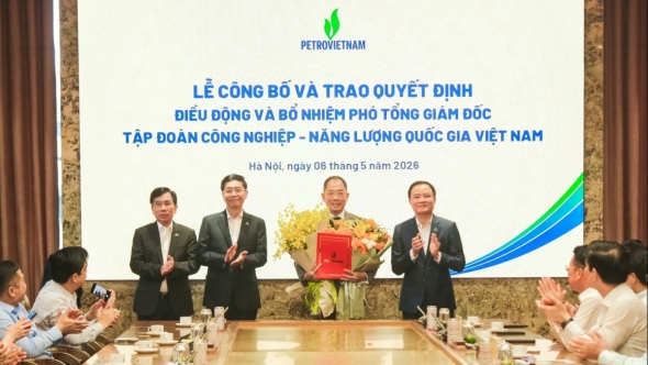 Đồng chí Cao Hoài Dương được bổ nhiệm giữ chức Phó Tổng Giám đốc Petrovietnam