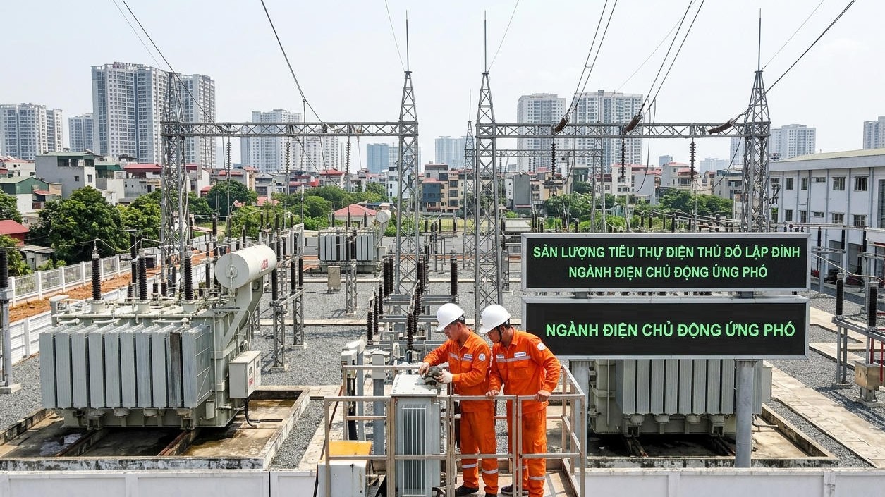 Ngành điện miền Bắc chủ động nhiều kịch bản ứng phó cao điểm nắng nóng