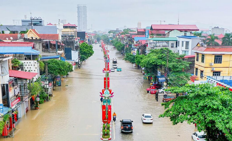 Thái Nguyên triển khai đồng bộ giải pháp ứng phó ngập úng khu vực trung tâm Thái Nguyên triển khai đồng bộ giải pháp ứng phó ngập úng khu vực trung tâm