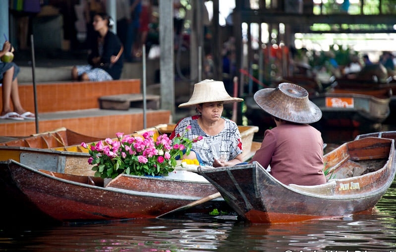 Khám phá chợ nổi Thái Lan Khám phá chợ nổi Thái Lan