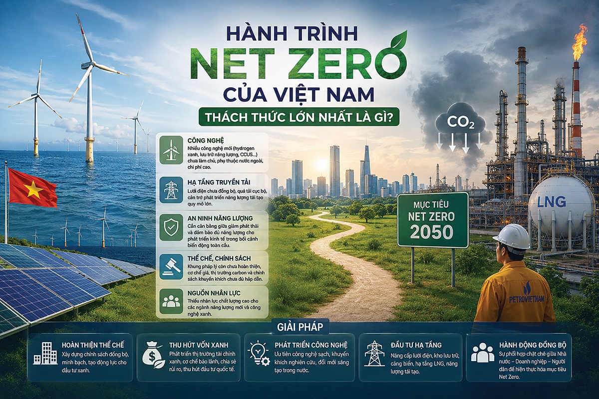 Việt Nam trên hành trình Net Zero