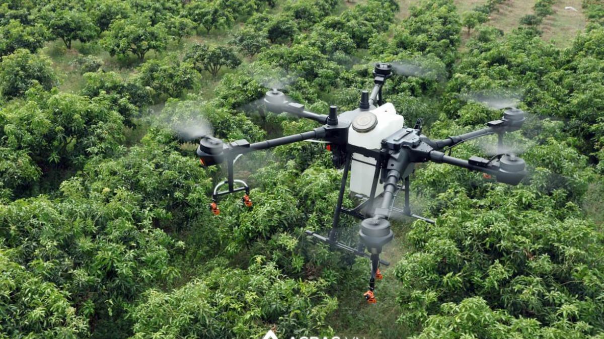 Ứng dụng flycam trong sản xuất nông nghiệp