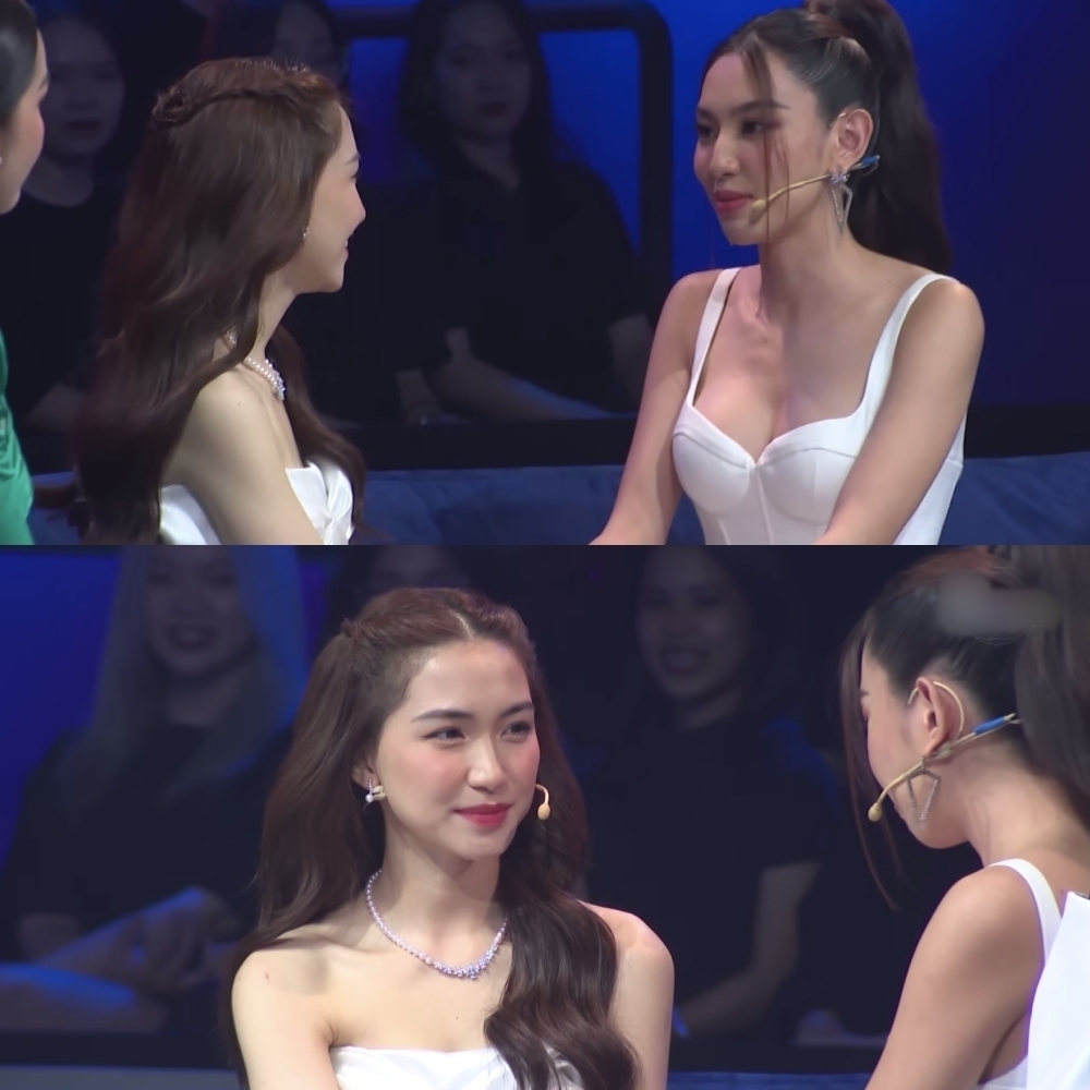 Hoa hậu Thùy Tiên gây tranh cãi trước hành động hôn bé Bo Hoa hậu Thùy Tiên gây tranh cãi trước hành động hôn bé Bo