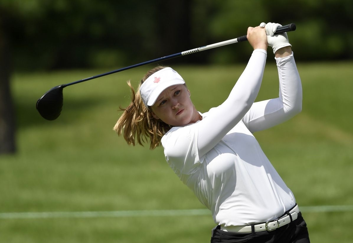 Nữ golfer Brooke Henderson vô địch Evian Championship 2022 Nữ golfer Brooke Henderson vô địch Evian Championship 2022