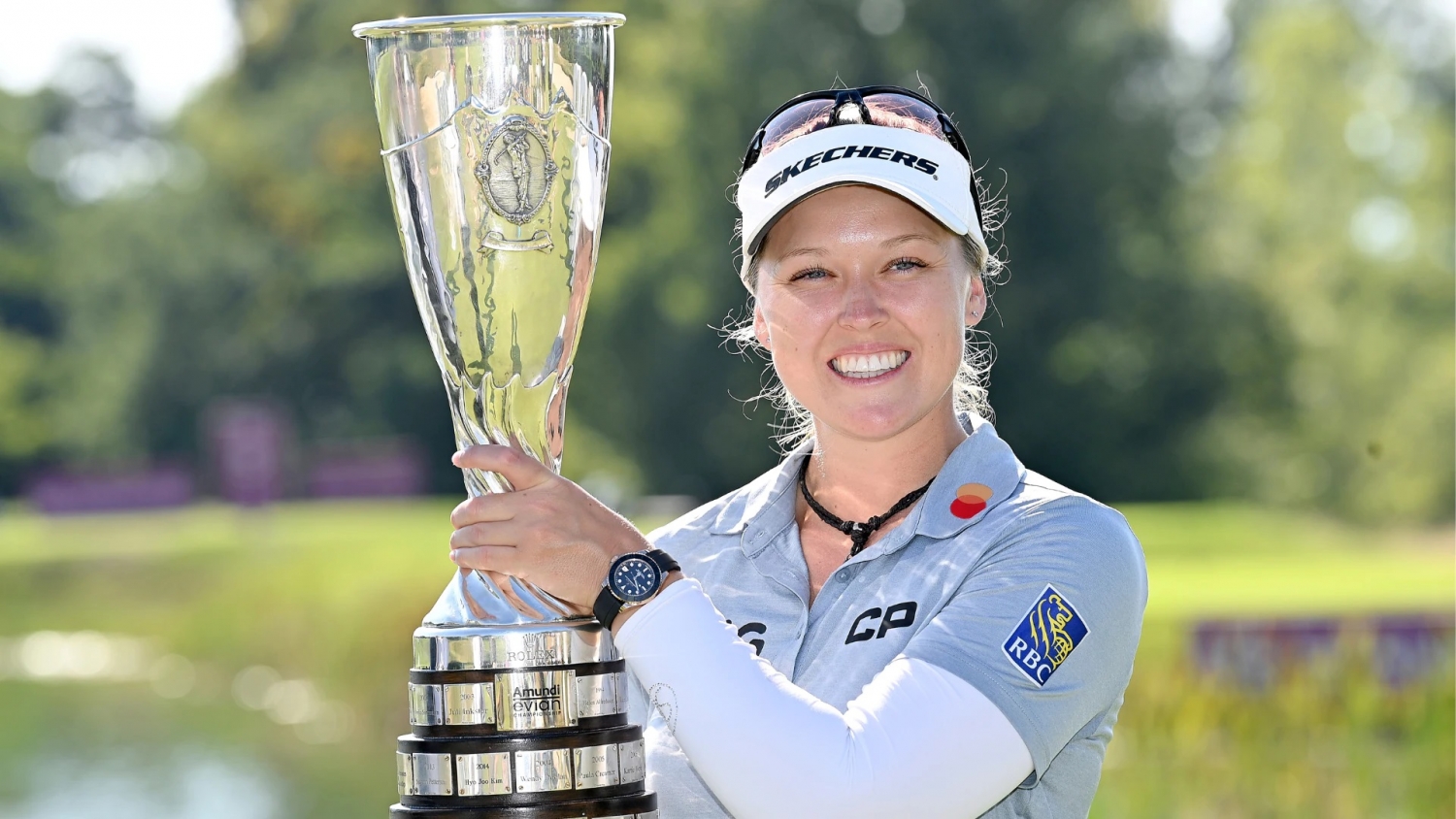 Nữ golfer Brooke Henderson vô địch Evian Championship 2022 Nữ golfer Brooke Henderson vô địch Evian Championship 2022