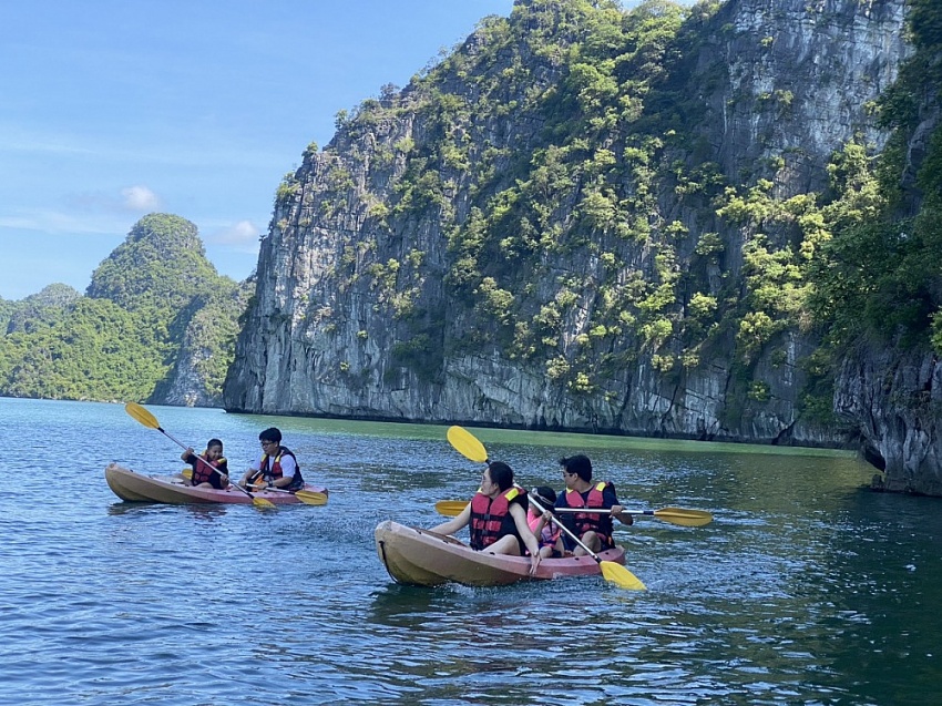 Khám phá vịnh Lan Hạ trên du thuyền Jadesails Khám phá vịnh Lan Hạ trên du thuyền Jadesails