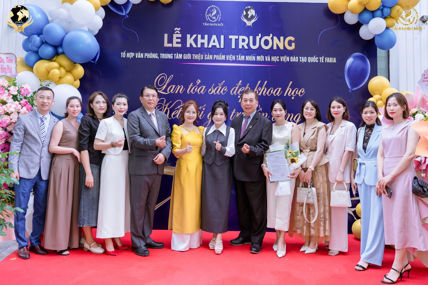 Ra mắt tổ hợp Viện Tầm Nhìn Mới & Học viện Quốc tế FABIA: Cột mốc mới kết nối tri thức, công nghệ và sắc đẹp Ra mắt tổ hợp Viện Tầm Nhìn Mới & Học viện Quốc tế FABIA: Cột mốc mới kết nối tri thức, công nghệ và sắc đẹp