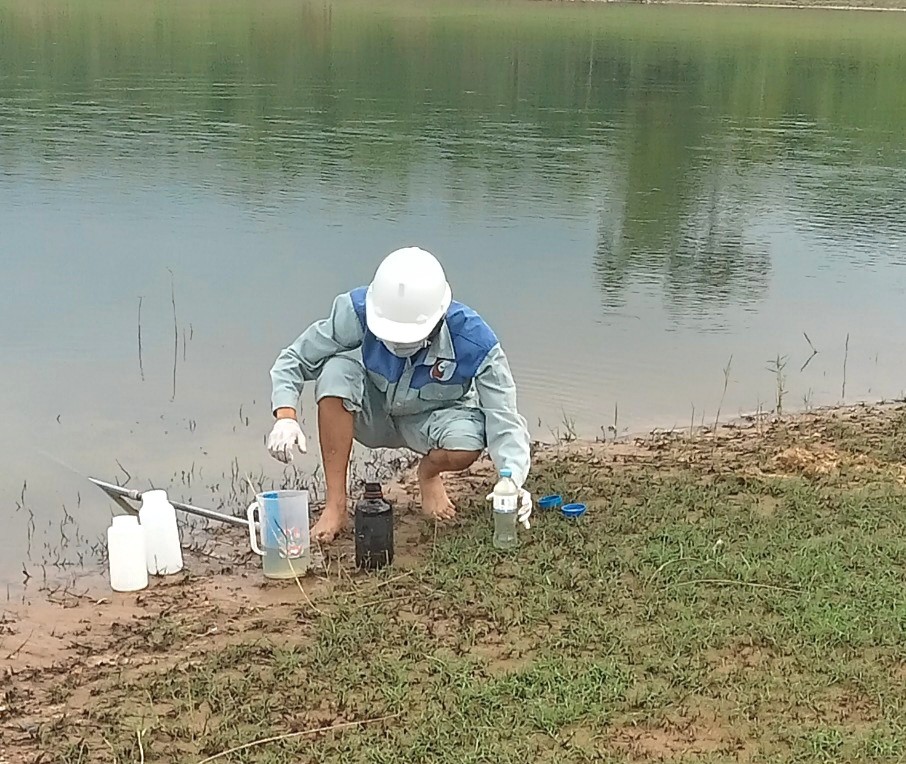 Xác định nguyên nhân cá chết tại hồ Khe Lang