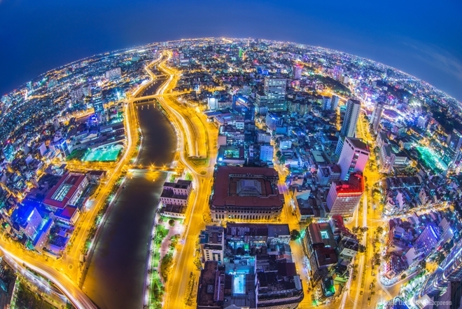 Những góc ảnh lung linh của Sài Gòn hoa lệ