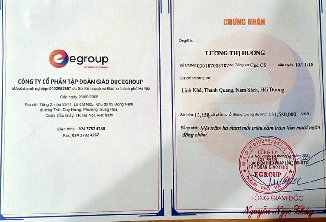 Egroup của Shark Thủy liên tục bị nhà đầu tư tố “bất tín”, gian lận thương mại