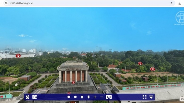 Khám phá Quảng trường Ba Đình qua công nghệ thực tế ảo
