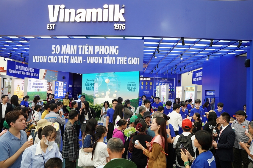 Vinamilk tạo điểm nhấn tại triển lãm thành tựu đất nước 80 năm Vinamilk tạo điểm nhấn tại triển lãm thành tựu đất nước 80 năm