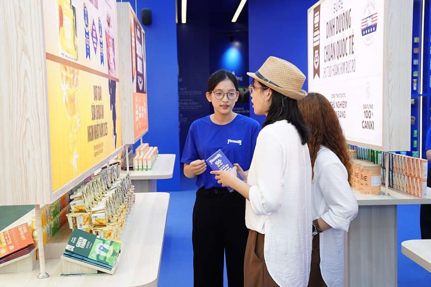 Vinamilk tạo điểm nhấn tại triển lãm thành tựu đất nước 80 năm Vinamilk tạo điểm nhấn tại triển lãm thành tựu đất nước 80 năm