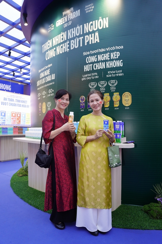 Vinamilk tạo điểm nhấn tại triển lãm thành tựu đất nước 80 năm Vinamilk tạo điểm nhấn tại triển lãm thành tựu đất nước 80 năm