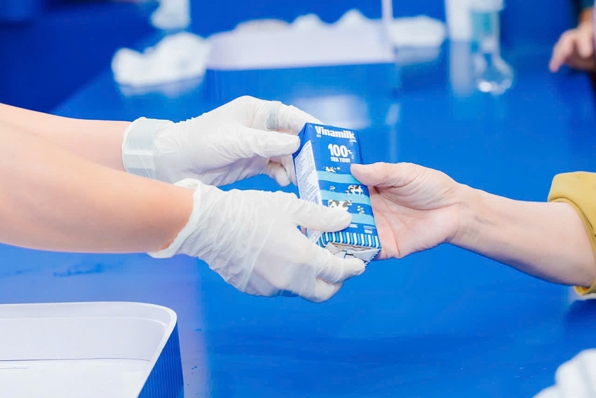 Vinamilk tạo điểm nhấn tại triển lãm thành tựu đất nước 80 năm Vinamilk tạo điểm nhấn tại triển lãm thành tựu đất nước 80 năm