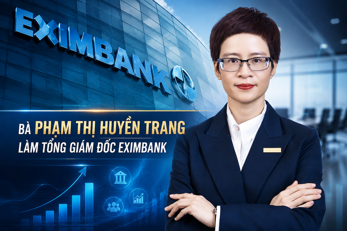 Bà Phạm Thị Huyền Trang được bổ nhiệm làm Tổng Giám đốc Eximbank Bà Phạm Thị Huyền Trang được bổ nhiệm làm Tổng Giám đốc Eximbank