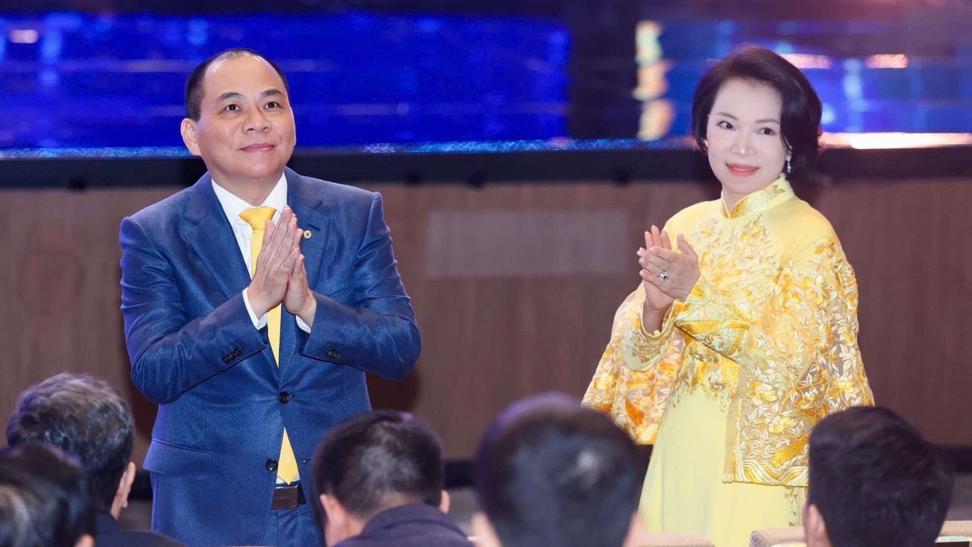 Vợ chồng tỷ phú Phạm Nhật Vượng đứng đầu danh sách những người giàu nhất Việt Nam