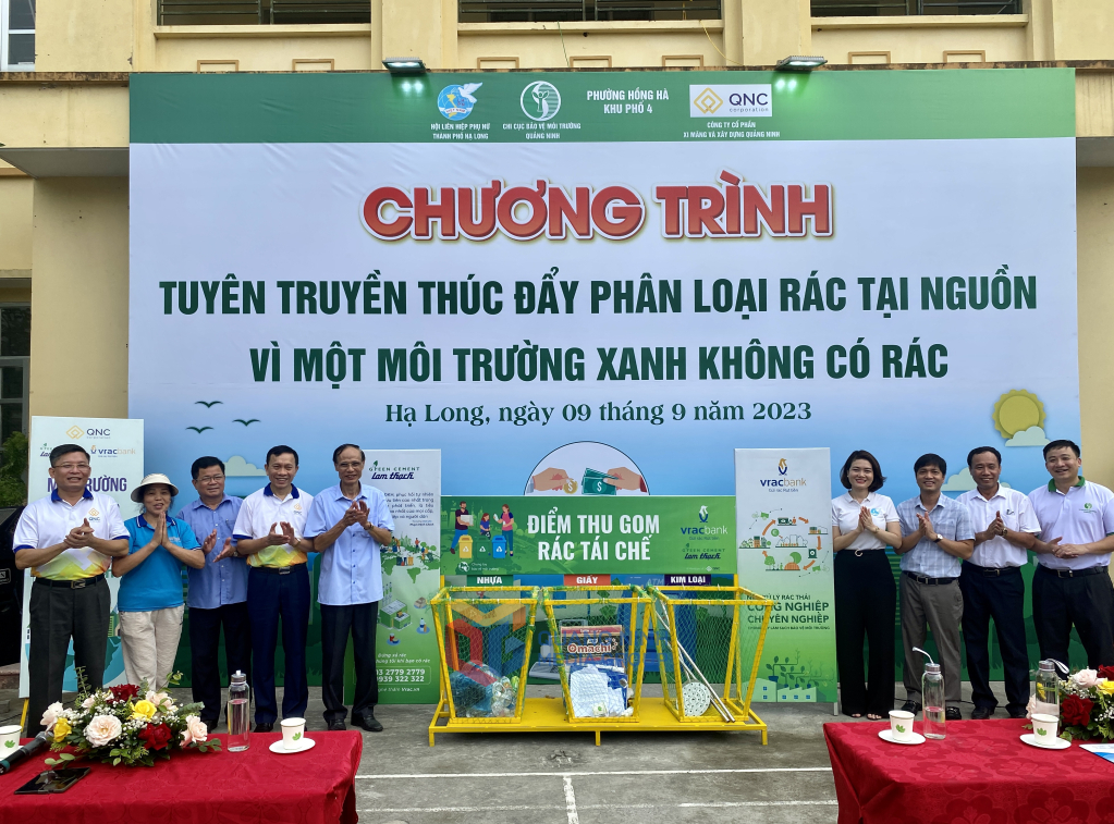 Quảng Ninh: Tuyên truyền thúc đẩy phân loại rác tại nguồn Quảng Ninh: Tuyên truyền thúc đẩy phân loại rác tại nguồn