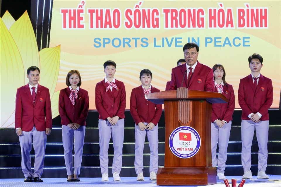 Hôm nay, Đoàn thể thao Việt Nam làm lễ xuất quân dự ASIAD 19 Hôm nay, Đoàn thể thao Việt Nam làm lễ xuất quân dự ASIAD 19