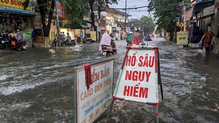 Khắc phục tình trạng ngập úng đô thị mùa mưa bão