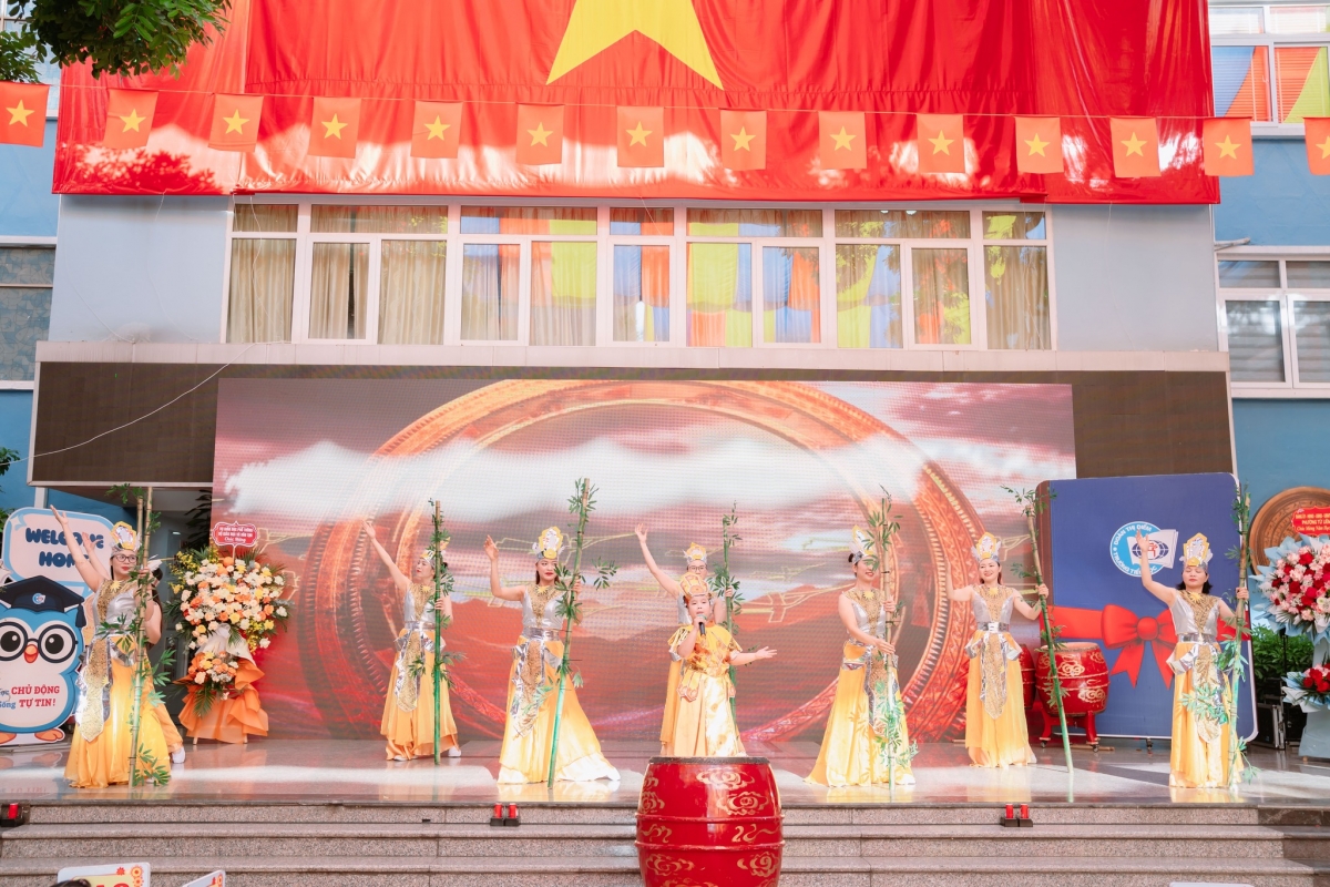 “Học chủ động – Sống tự tin": Thông điệp từ Lễ Khai giảng Trường Tiểu học Đoàn Thị Điểm - Hà Nội “Học chủ động – Sống tự tin