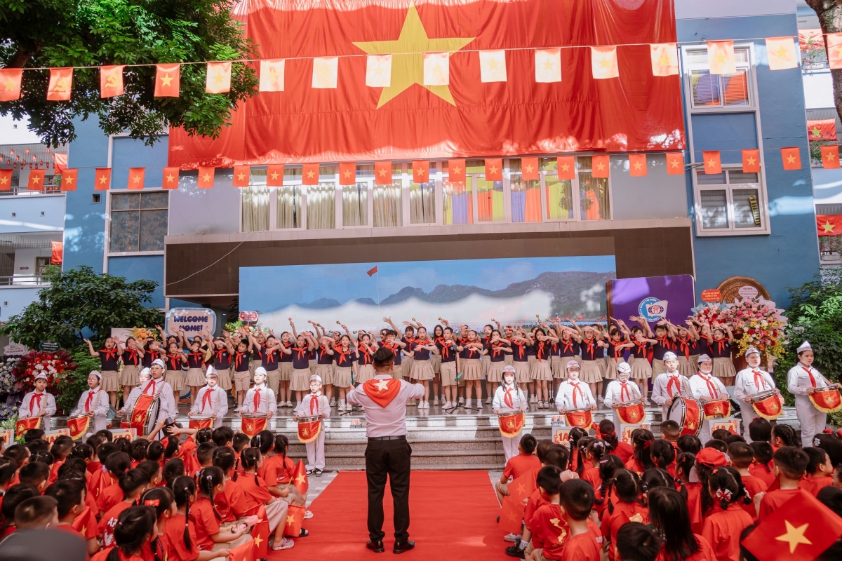 “Học chủ động – Sống tự tin": Thông điệp từ Lễ Khai giảng Trường Tiểu học Đoàn Thị Điểm - Hà Nội “Học chủ động – Sống tự tin