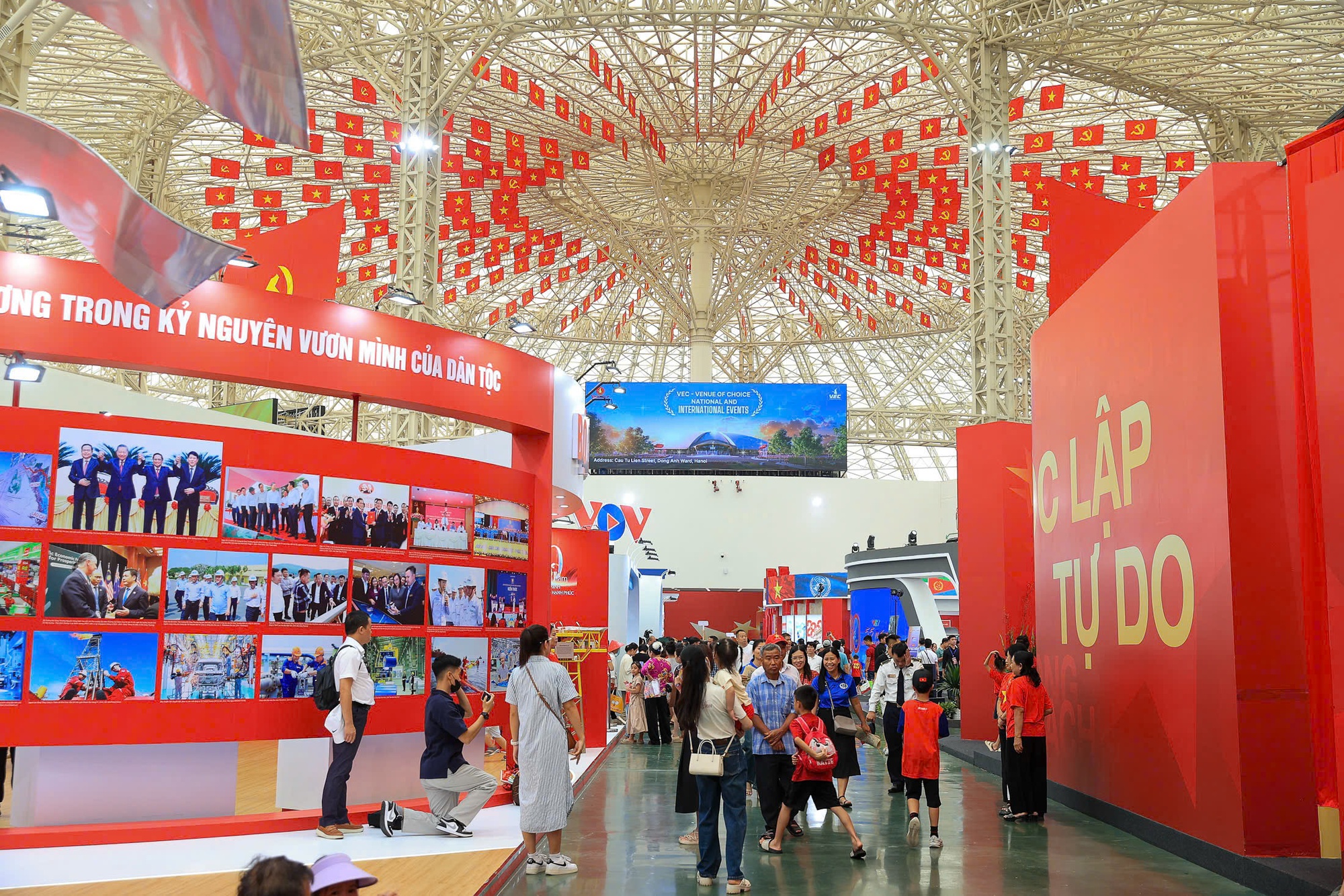 Triển lãm Thành tựu đất nước dự kiến đạt kỷ lục 10 triệu khách