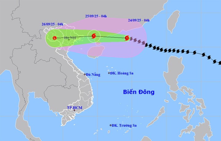 Tin bão mới nhất: Siêu bão Ragasa giật trên cấp 17, cách Quảng Ninh 600km Tin bão mới nhất: Siêu bão Ragasa giật trên cấp 17, cách Quảng Ninh 600km