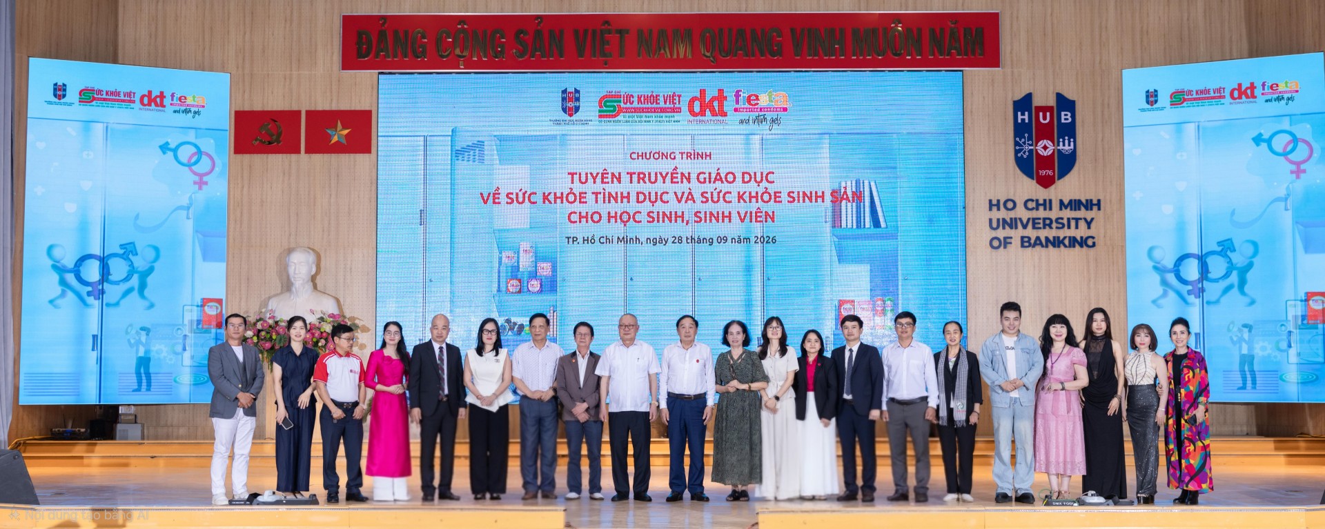 Trường Đại học Ngân hàng TP.HCM với chương trình truyền thông giáo dục Sức khỏe Tình dục và Sức khỏe Sinh sản “Chuyện khó nói to” Trường Đại học Ngân hàng TP.HCM với chương trình truyền thông giáo dục Sức khỏe Tình dục và Sức khỏe Sinh sản “Chuyện khó nói to”