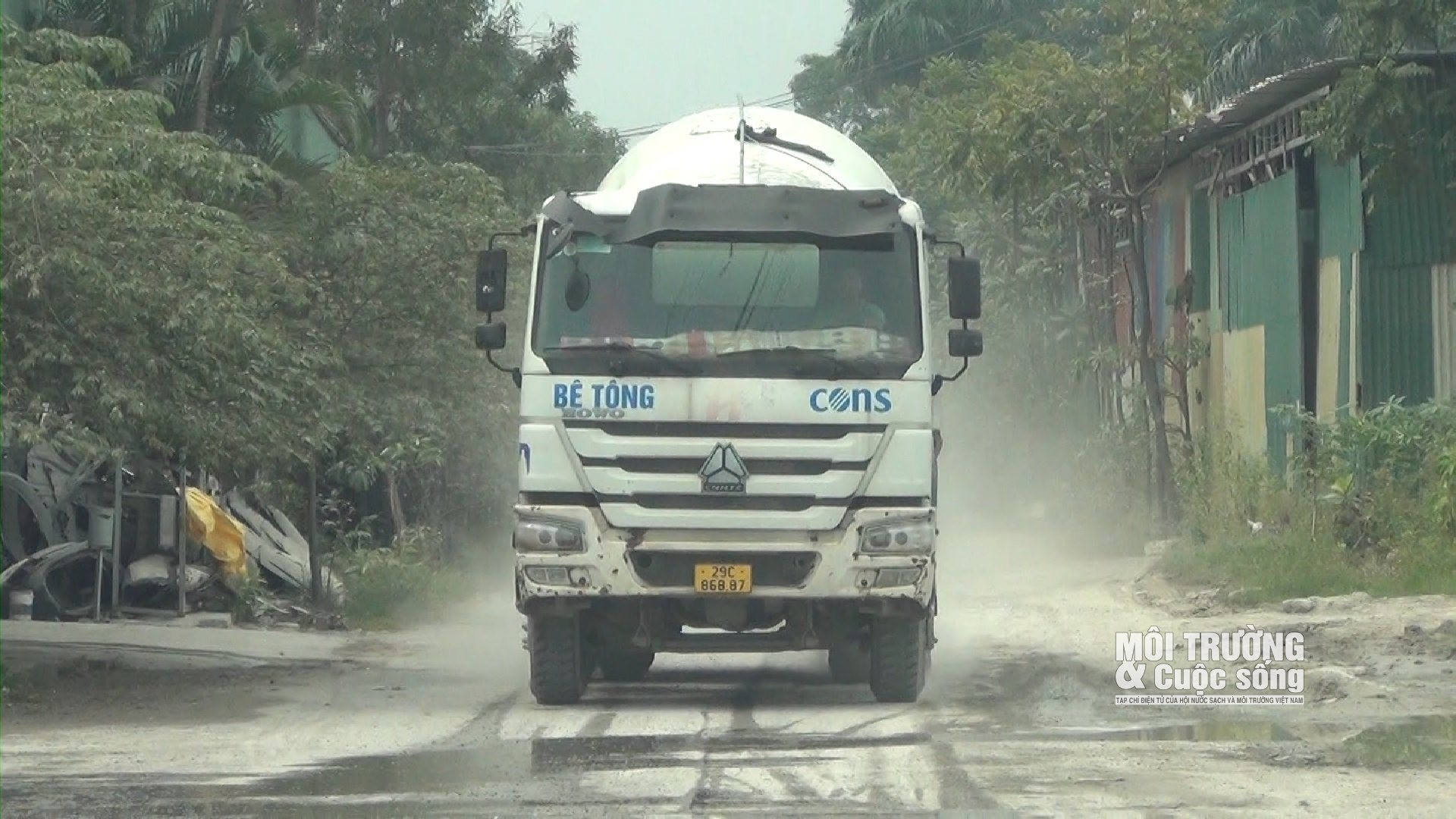 Hoài Đức (Hà Nội): Loạt trạm trộn bê tông hoạt động không phép trên đất nông nghiệp và những hệ lụy về môi trường