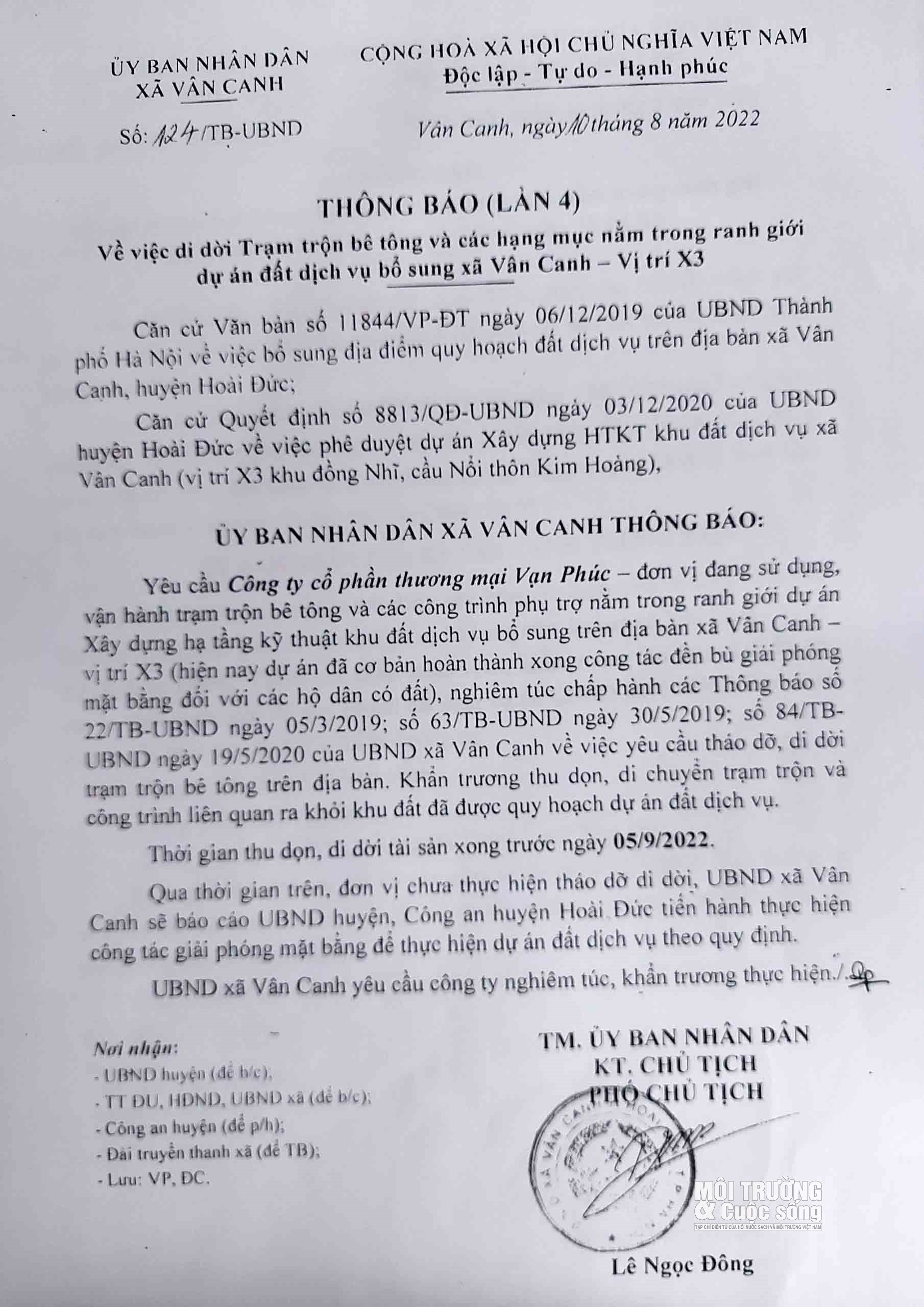Hoài Đức (Hà Nội): Loạt trạm trộn bê tông hoạt động không phép trên đất nông nghiệp và những hệ lụy về môi trường