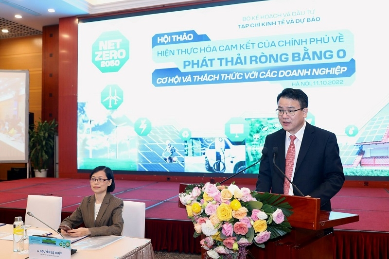 Cộng đồng doanh nghiệp đóng vai trò quan trọng trong hiện thực hóa mục tiêu đưa phát thải ròng về 0
