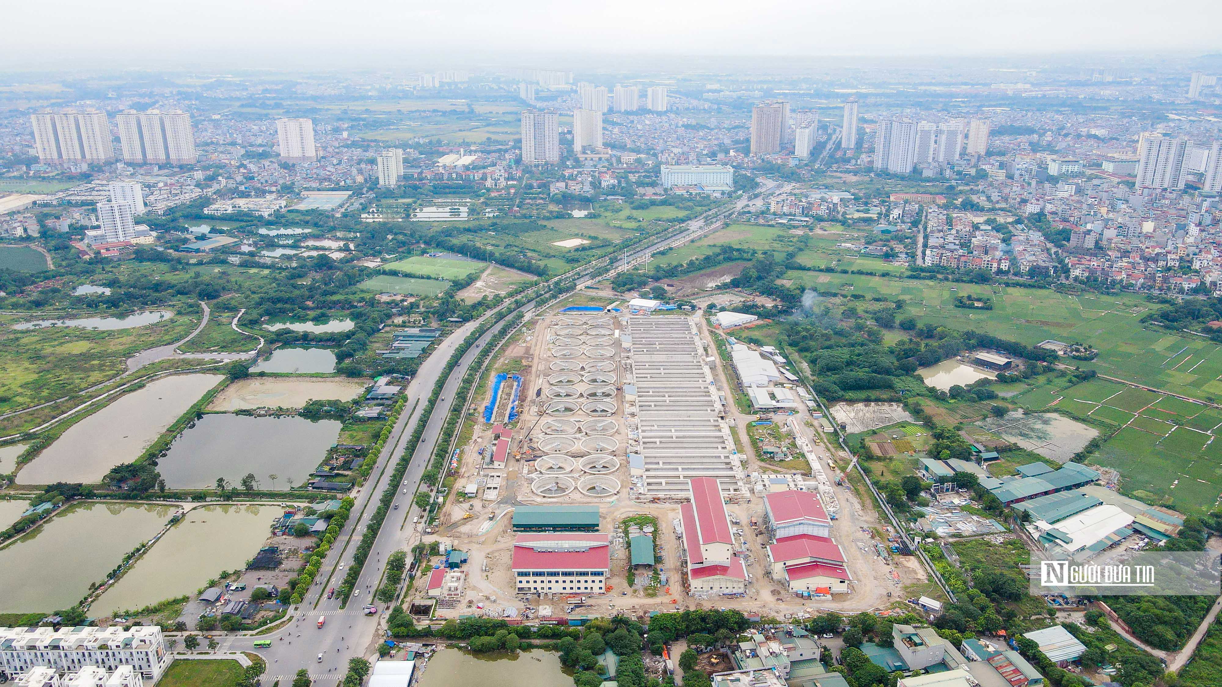 Nhà máy xử lý nước thải Yên Xá hơn 16.000 tỷ đồng chậm tiến độ