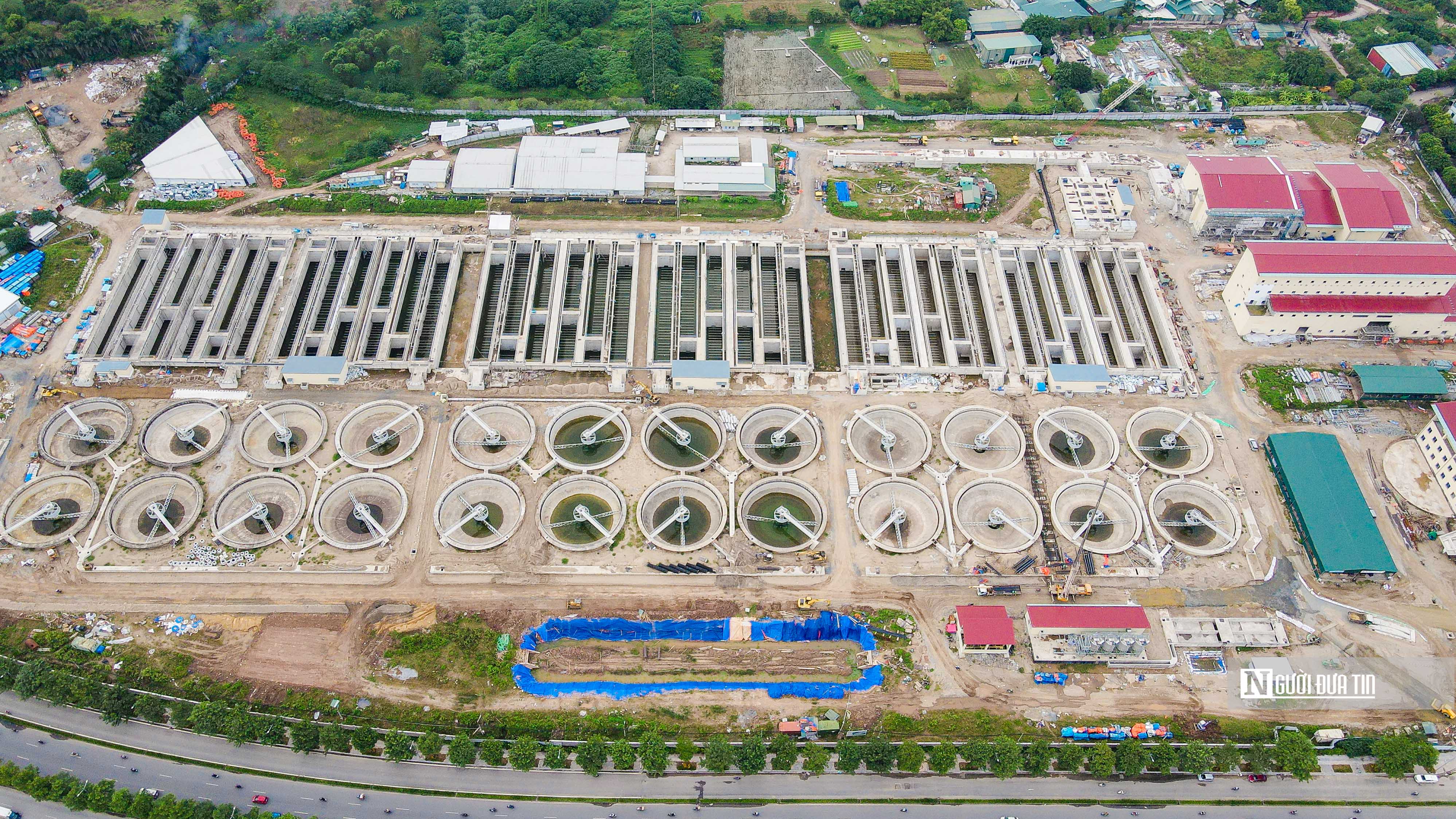 Nhà máy xử lý nước thải Yên Xá hơn 16.000 tỷ đồng chậm tiến độ