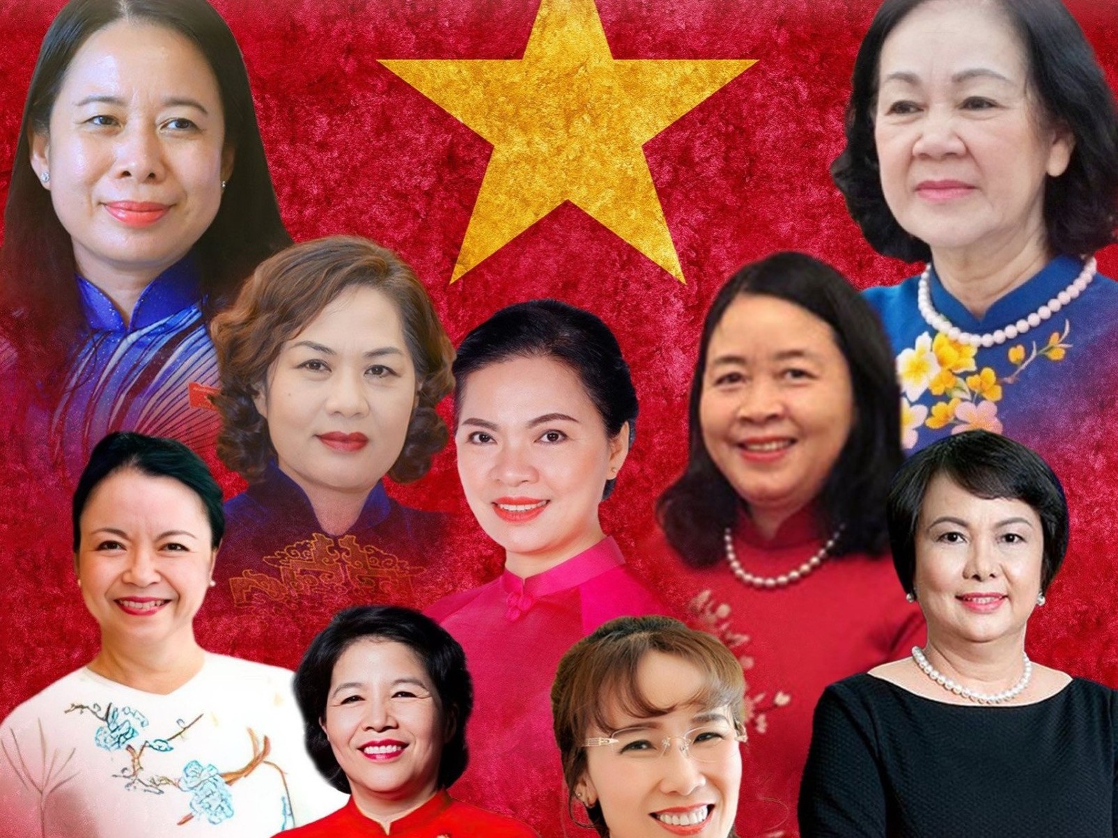 Những nữ lãnh đạo Việt Nam duyên dáng trong tà áo dài