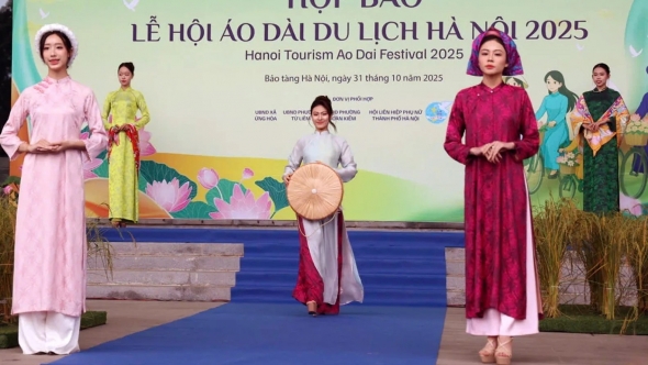 Lễ hội Áo dài Du lịch Hà Nội 2025: Chuỗi chương trình quảng bá, giới thiệu tà áo dài Việt