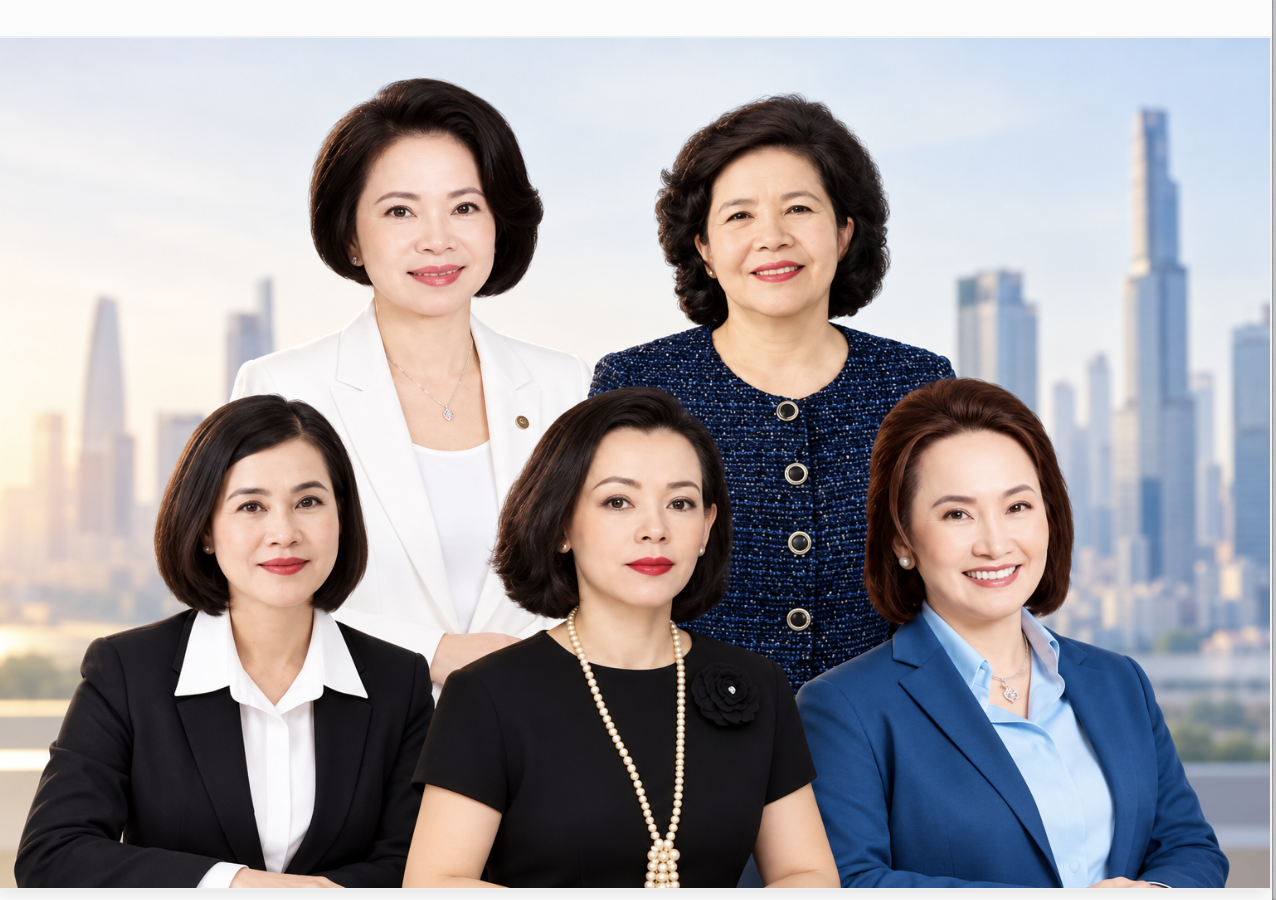 Chân dung 5 nữ doanh nhân Việt Nam góp mặt trong danh sách quyền lực nhất châu Á 2026
