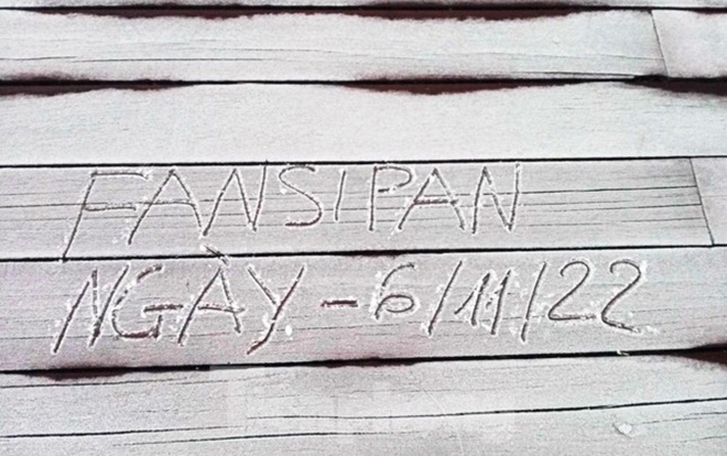 Nhiệt độ xuống gần 0 độ C, băng giá xuất hiện trên đỉnh Fansipan Nhiệt độ xuống gần 0 độ C, băng giá xuất hiện trên đỉnh Fansipan