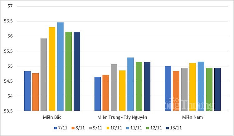 Giá heo hơi hôm nay 13/11: Dao động trong khoảng 51.000 – 58.000 đồng/kg