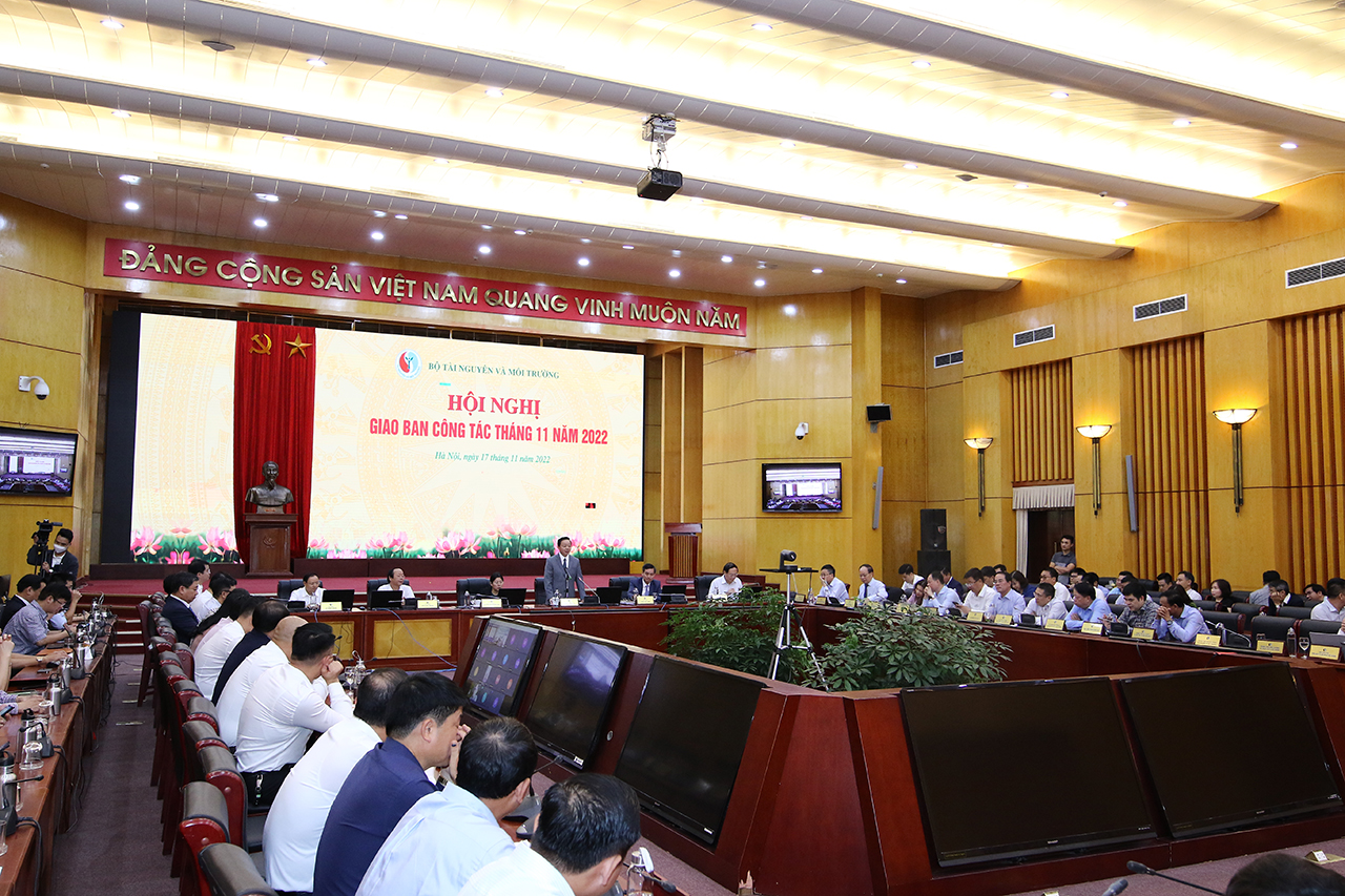 Bộ Tài nguyên và Môi trường triển khai hàng loạt nhiệm vụ trọng tâm Bộ Tài nguyên và Môi trường triển khai hàng loạt nhiệm vụ trọng tâm