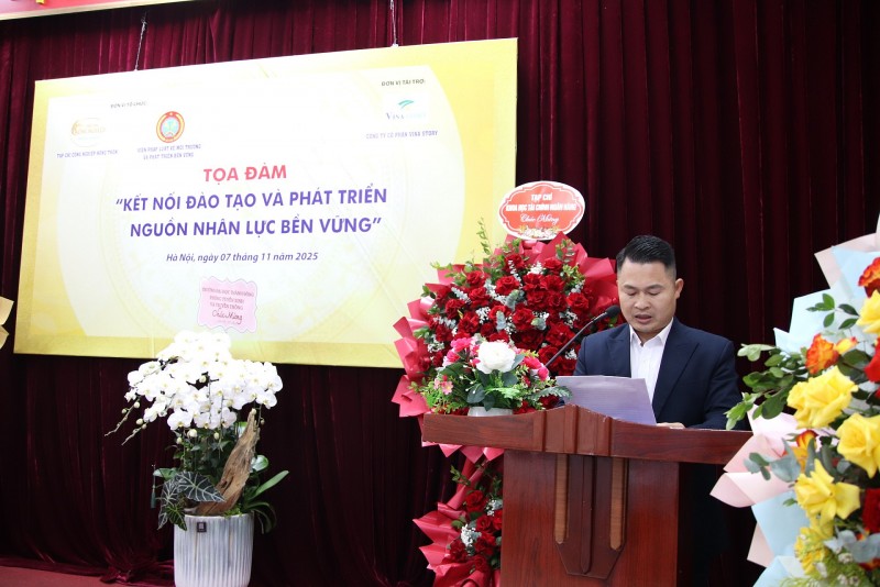 Tạp chí Công nghiệp Nông Thôn: Tọa đàm “Kết nối đào tạo và phát triển nguồn nhân lực bền vững” Tạp chí Công nghiệp Nông Thôn: Tọa đàm “Kết nối đào tạo và phát triển nguồn nhân lực bền vững”