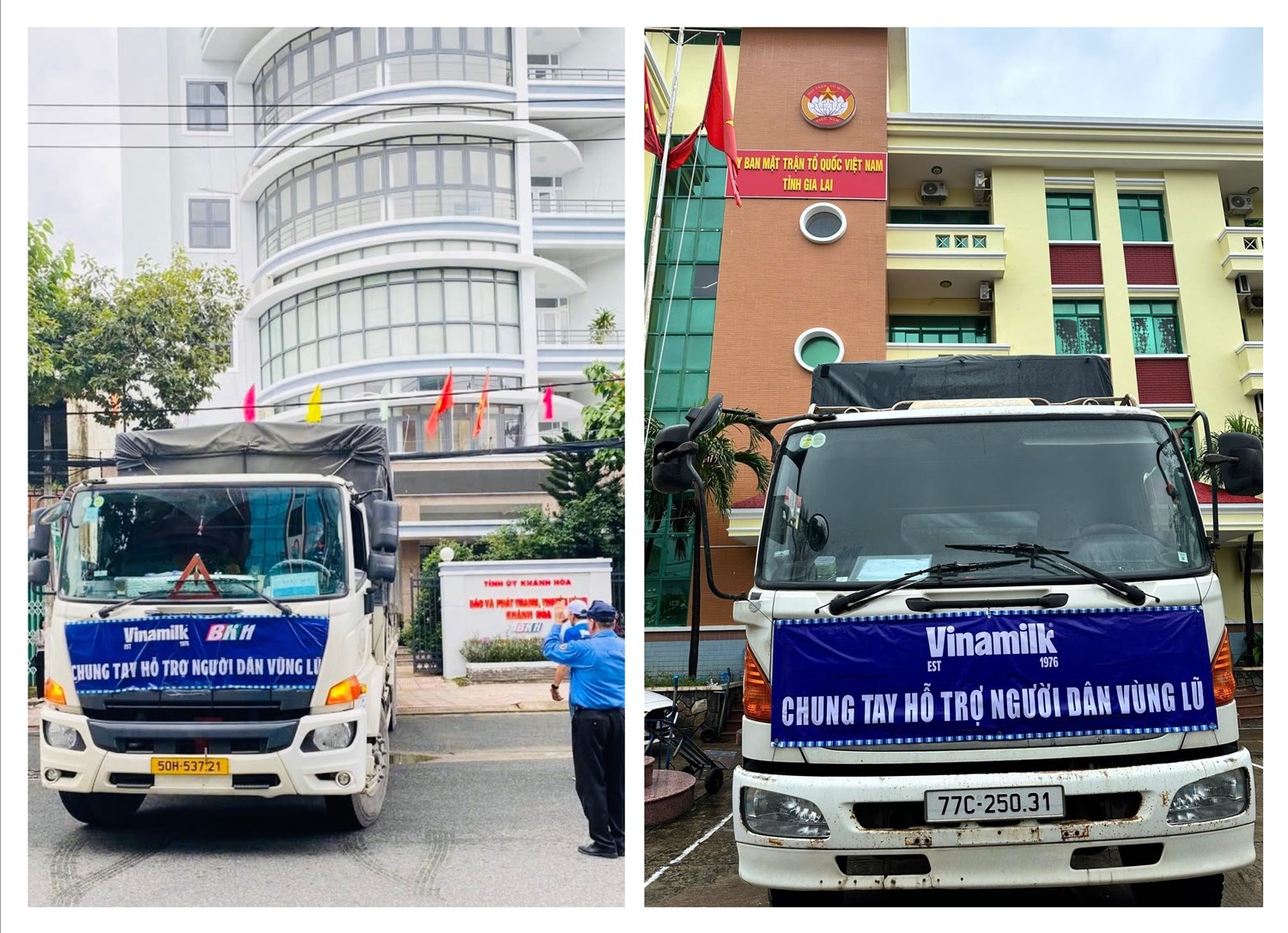 Vinamilk kịp thời hỗ trợ 48 tấn sản phẩm dinh dưỡng đến bà con vùng lũ miền trung và Tây Nguyên