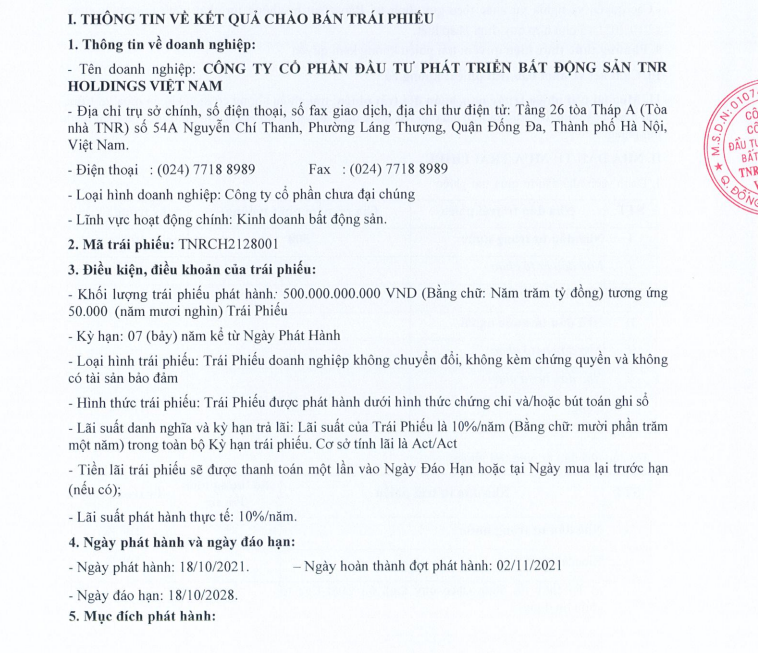 Hệ sinh thái TNG Holdings và “cuộc chơi” trên thị trường trái phiếu doanh nghiệp