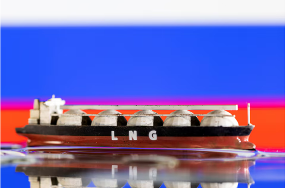 Xuất khẩu LNG của Nga bật tăng trong tháng 11